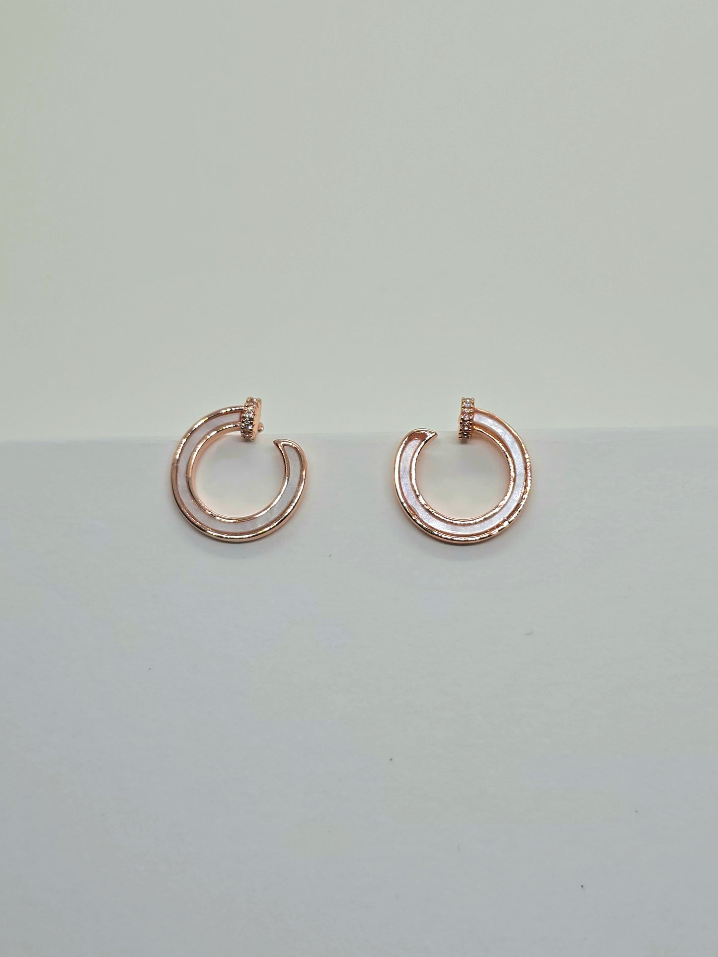 Rose Gold Studs K122