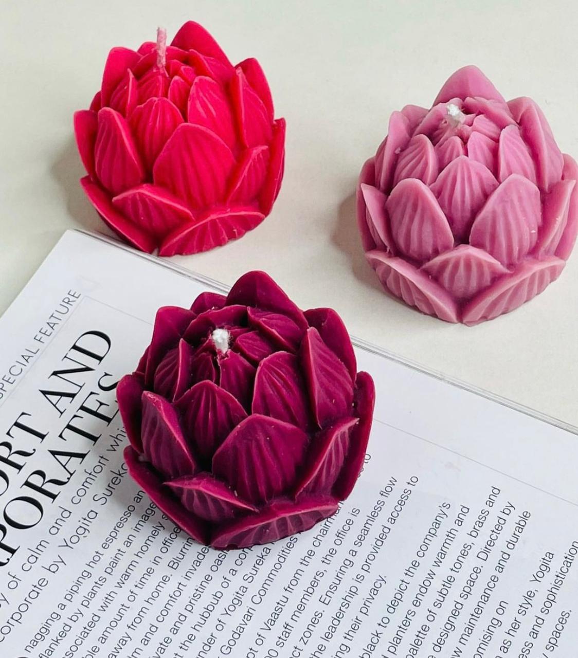 Lotus Candle