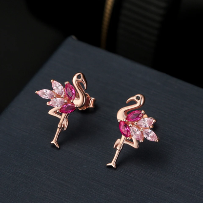 Flamingo Studs